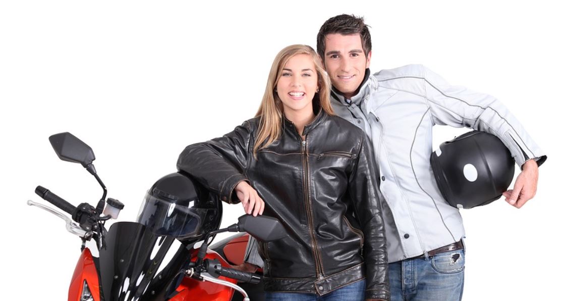 motorkářský pár